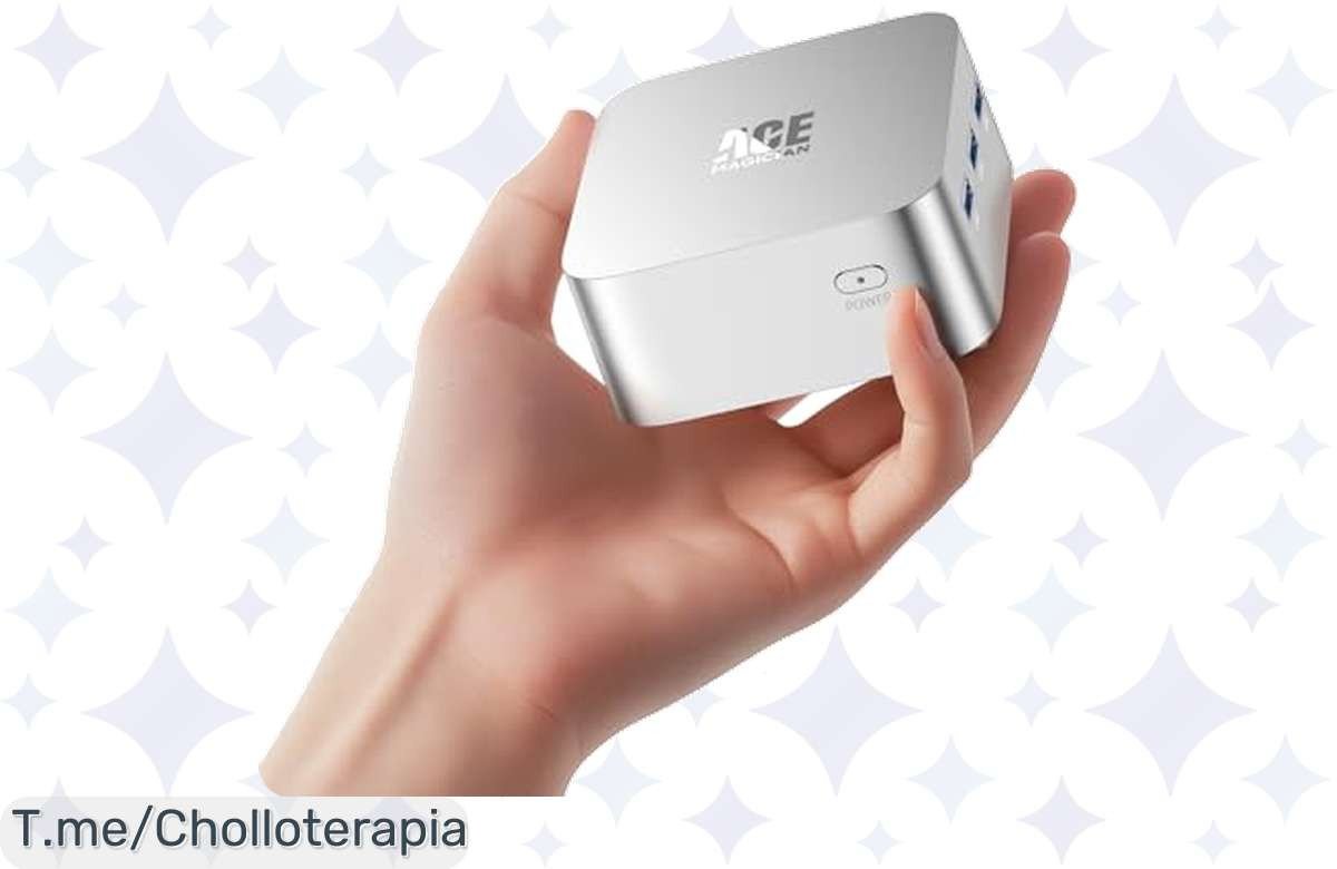 Transforma tu espacio con el Mini PC ACEMAGICIAN T8PLUS: potencia 4K en un tamaño compacto, super chollo limitado que no puedes dejar escapar. ¡Compra ya y mejora tu vida!
