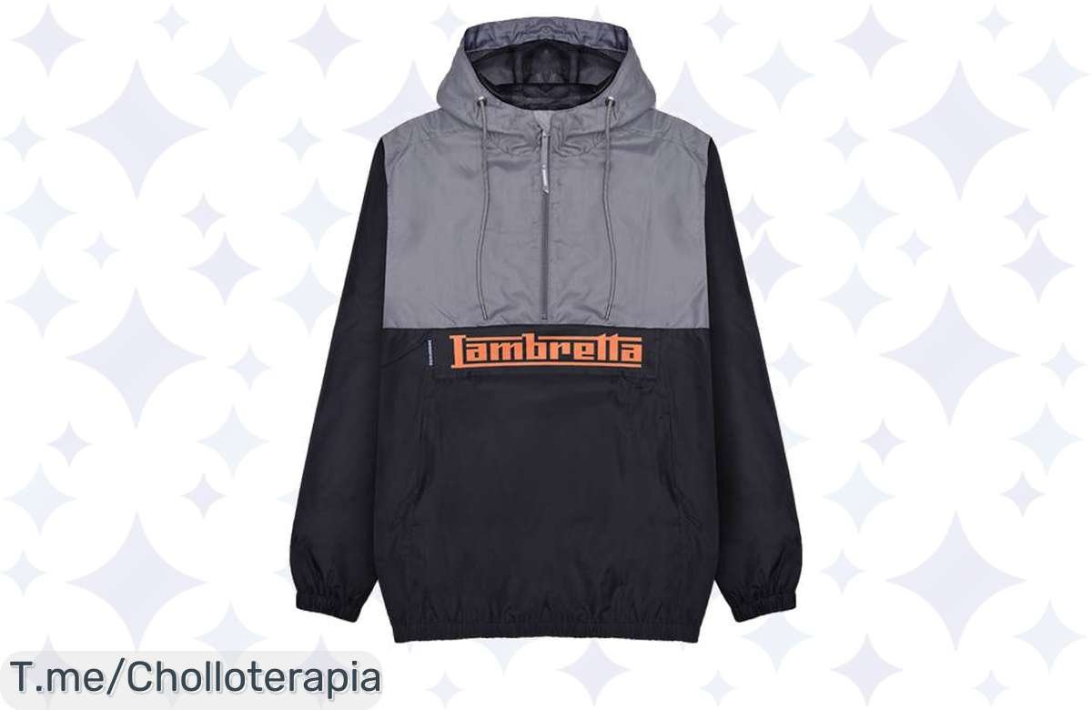 Transforma tu estilo con la chaqueta Lambretta Scooter ultra ligera, un chollo histórico que te hará sentir fresco y cómodo. ¡Apresúrate, oferta limitada ya!