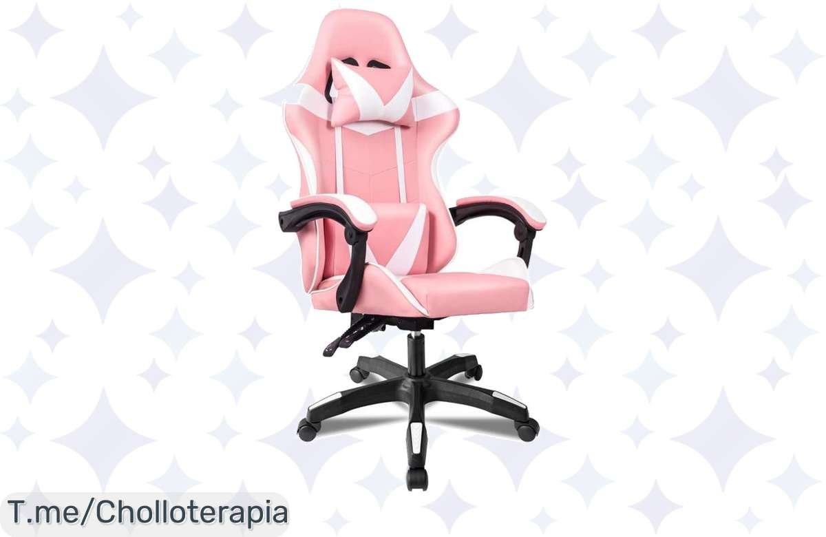 Transforma tu experiencia con la Silla Gaming Ergonómica regulable y reclinable, un chollo increíble que cuida tu espalda. ¡Compra ya antes de que se agote!