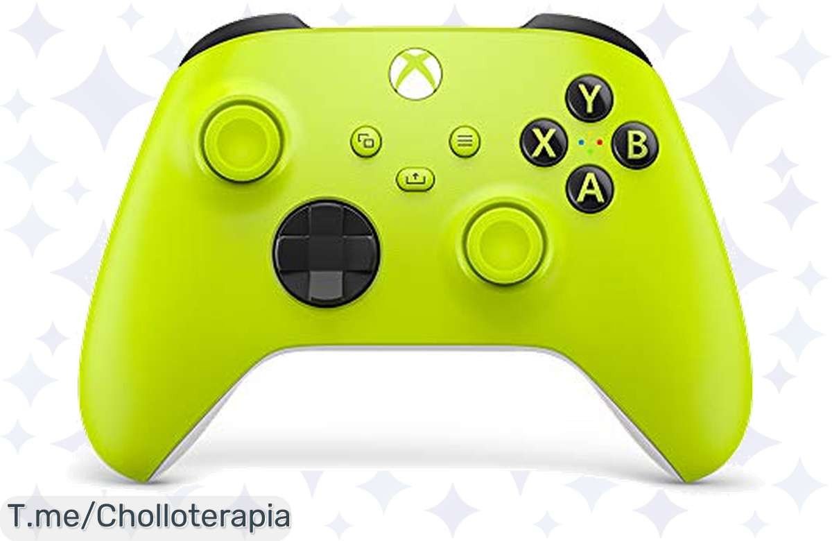 Transforma tu experiencia gamer con el Xbox Controlador inalámbrico Electric Volt, personalización increíble y comodidad única. ¡Aprovecha este ofertón antes de que se agote!