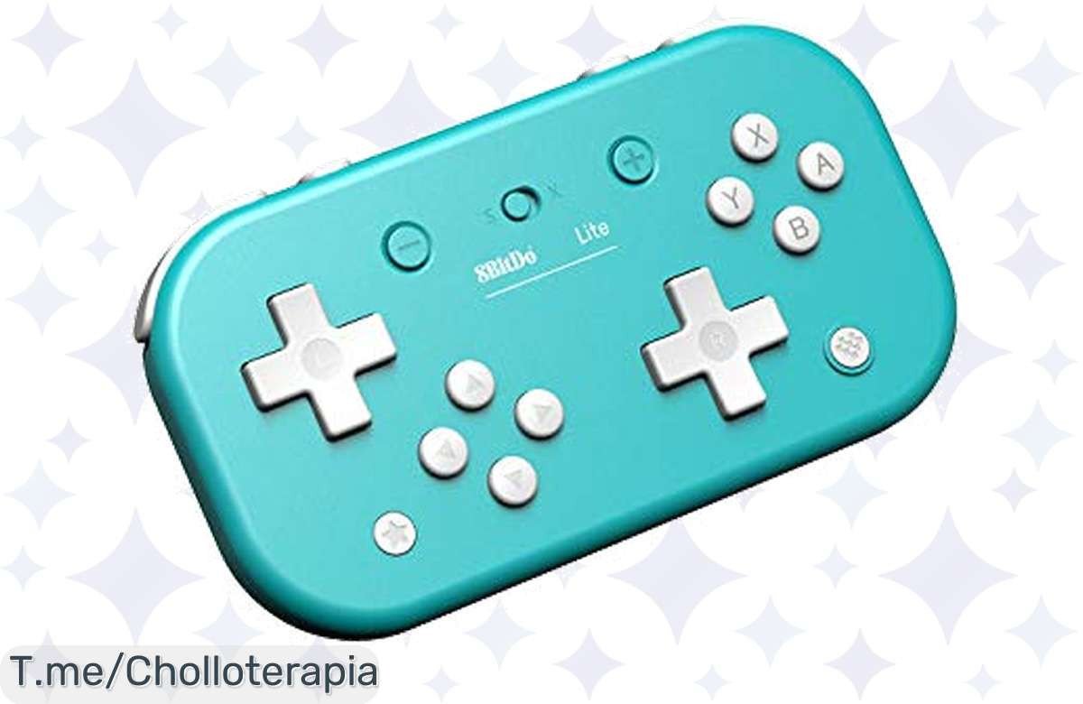 Transforma tu forma de jugar con el mando wireless Switch Lite en azul y disfruta de una experiencia sin distracciones. ¡Consigue este ofertón único antes de que se agote!