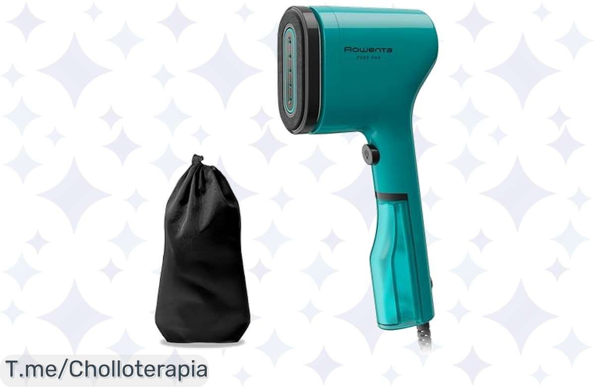 Transforma tu forma de planchar con el cepillo de vapor Rowenta Pure Pop, ¡di adiós a arrugas y pelusas en 15 segundos! Aprovecha este super chollo antes que se agote.