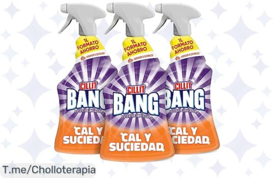Transforma tu hogar con Cillit Bang: elimina 40 manchas difíciles de un solo golpe y aprovecha este super chollo de 3 litros antes que se agote, ¡compra ya!
