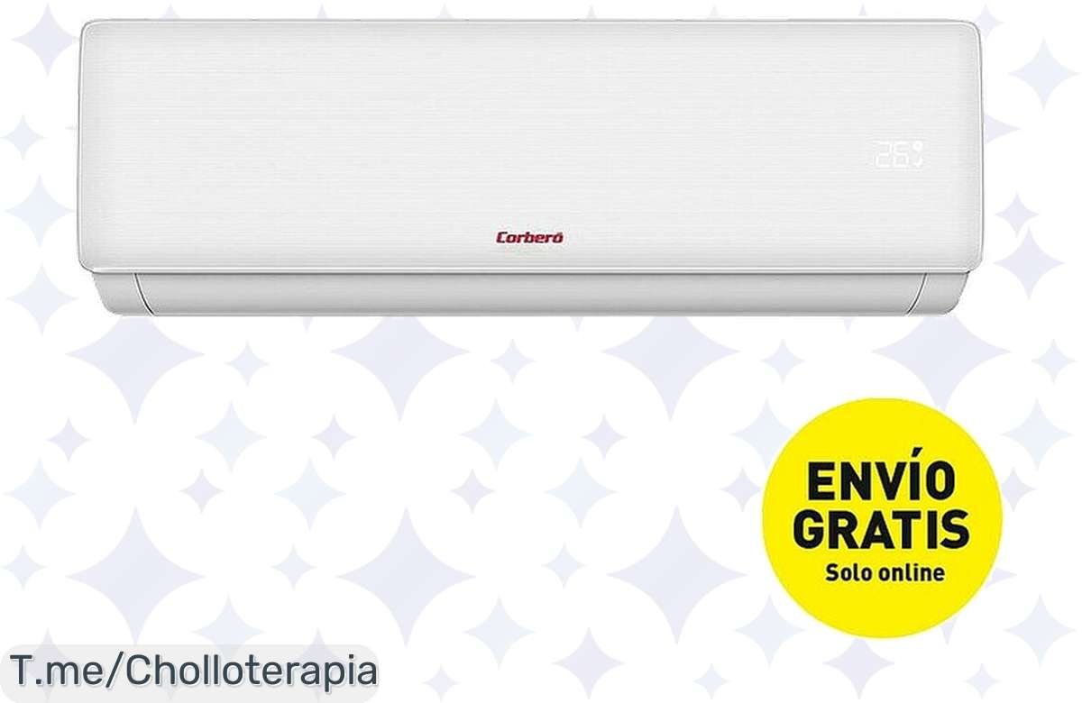Transforma tu hogar con el Corberó Aire Acondicionado Inverter Gregal 12 y disfruta de la frescura perfecta este verano. ¡No te pierdas este ofertón único, actúa ya!