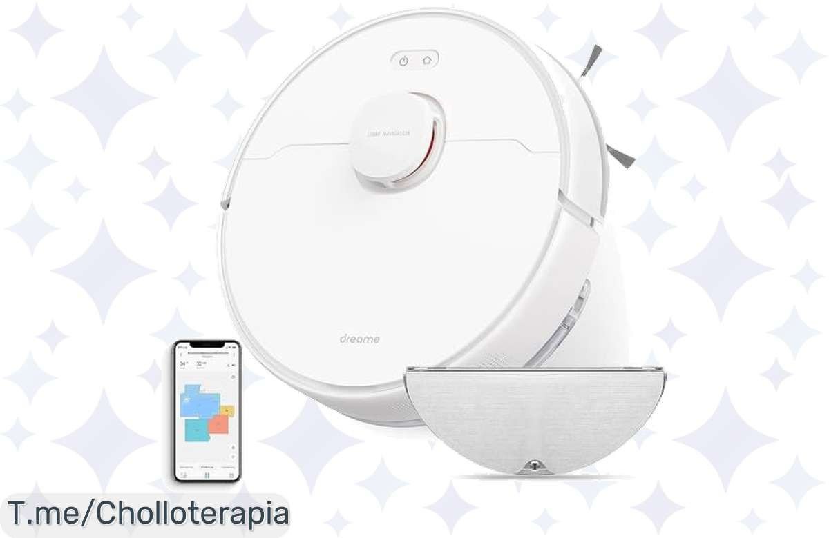 Transforma tu hogar con el Dreame D9 MAX: succión 4000Pa y navegación inteligente, ¡super chollo para limpiar sin esfuerzo! Aprovecha este ofertón antes de que se agote.