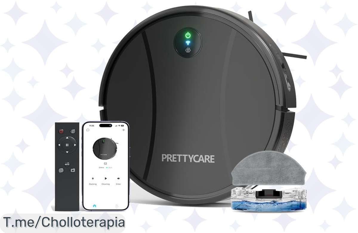 Transforma tu hogar con el PrettyCare-Robot Aspirador C2, la limpieza más fácil que jamás hayas visto. ¡Ofertón a precio loco y stock limitado! ¡Compra ya antes de que se agote!