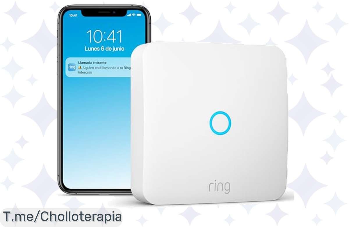 Transforma tu hogar con el Ring Intercom: control total desde tu móvil a un precio loco. ¡Hazlo hoy antes de que se agote este ofertón impresionante!