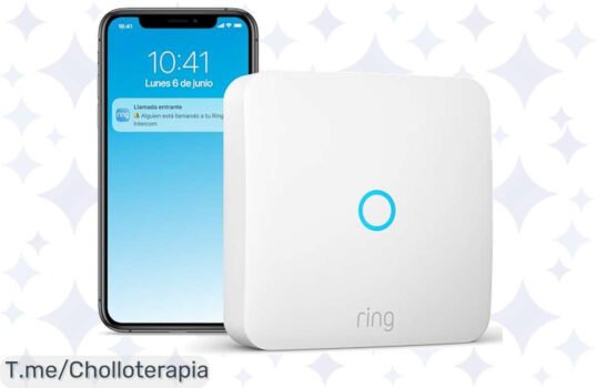 Transforma tu hogar con el Ring Intercom de Amazon: abre la puerta y habla con tus visitas desde cualquier lugar, ¡super chollo limitado que no puedes perder!