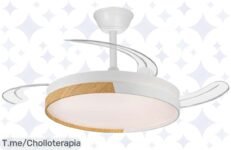 Transforma tu hogar con el Ventilador de Techo VISTA: ¡silencioso, elegante y a control remoto! Obtén este super chollo antes que se acabe, actúa ya y disfruta del verano todo el año