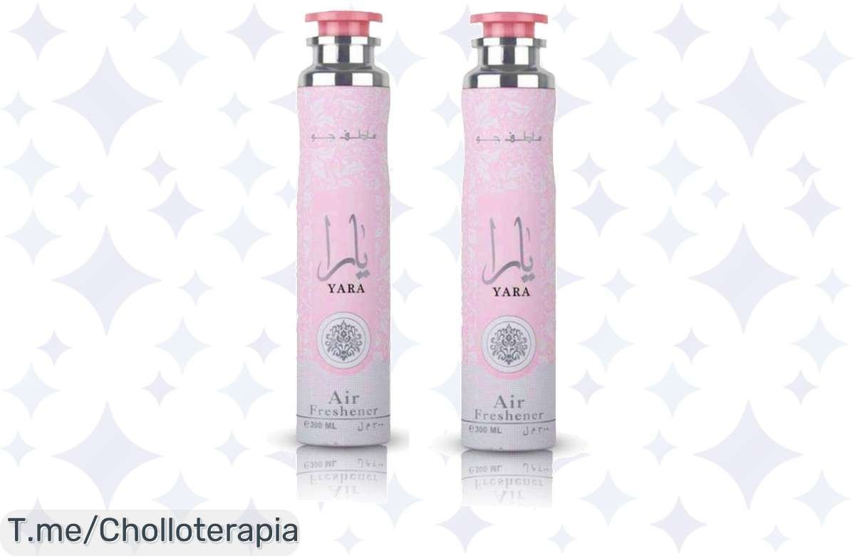 Transforma tu hogar con el ambientador Yara Rosa Lattafa, un super chollo que llenará cada rincón de frescura y lujo. ¡Aprovecha esta oferta limitada antes de que se acabe!