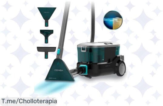 Transforma tu hogar con el aspirador Cecotec Conga CarpetClean 10000 a un precio loco: succión potente y limpieza sin esfuerzo ¡Aprovecha esta oferta antes que se acabe!