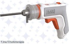 Transforma tu hogar con el atornillador Black+Decker, la potencia que necesitas a un precio loco; ¡no dejes pasar este super chollo limitado y hazlo tuyo ahora!