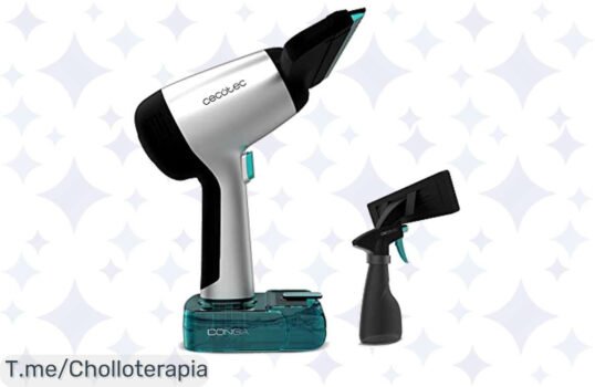 Transforma tu hogar con el super chollo Cecotec Conga Rockstar 3700 Glass: limpia y aspira en una sola pasada ¡No dejes escapar este ofertón limitado, compra ya!