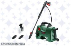 Transforma tu hogar con la Bosch Verde Hidrolimpiadora EasyAquatak 110 y ahorra energía mientras limpias fácil ¡No dejes pasar este ofertón, stock limitado!