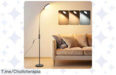 Transforma tu hogar con la lámpara OTREN, elegante y ajustable con control remoto Aprovecha este descuentazo y llévatela ya antes de que se acabe ¡Es un super chollo!