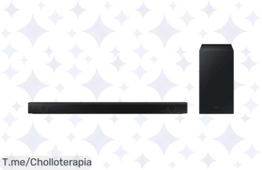 Transforma tu hogar en el mejor cine con la barra de sonido Samsung HWB530-ZF, siente un sonido envolvente increíble a un precio loco ¡Aprovecha este super chollo y compra ya!
