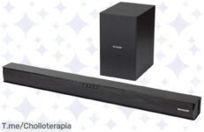 Transforma tu hogar en un cine con la barra de sonido Sharp HTSBW182, sonido envolvente a precio loco ¡No te lo pierdas, compra ahora antes que se agote!