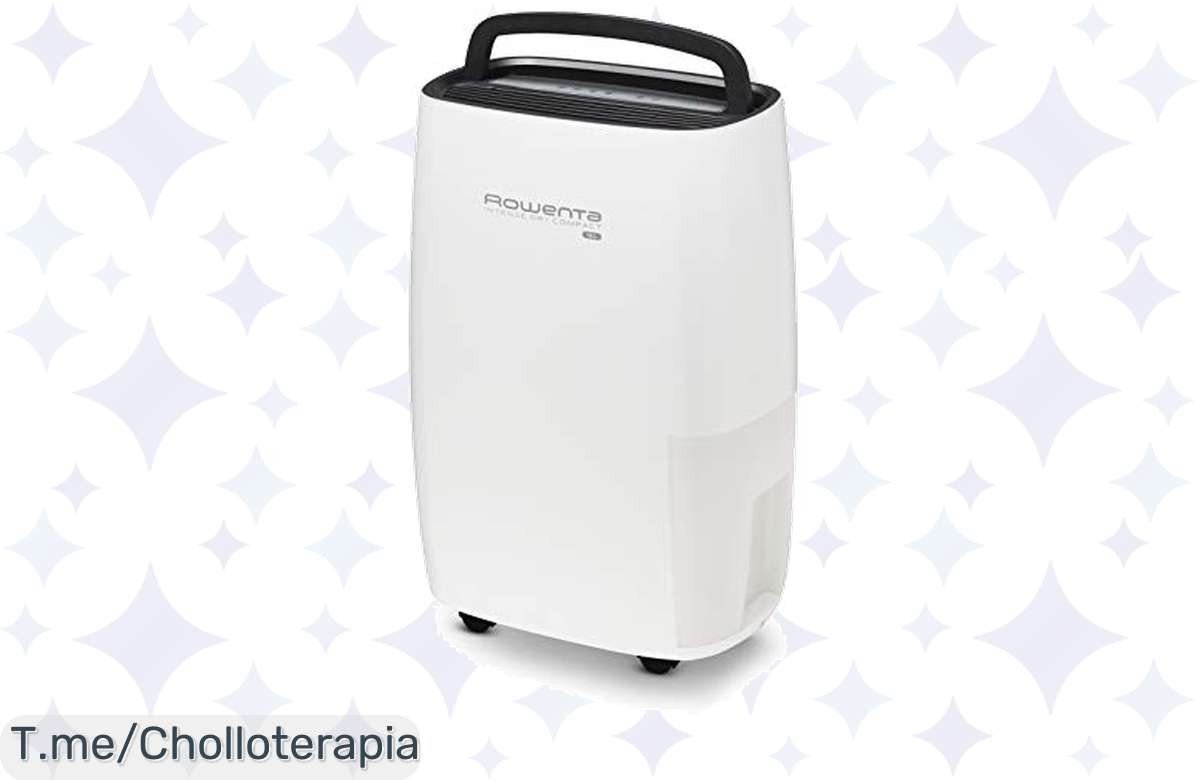 Transforma tu hogar en un oasis con el deshumidificador Rowenta Intense Dry Compact a un precio loco, respira aire puro y actúa ya, ¡la oferta es limitada!