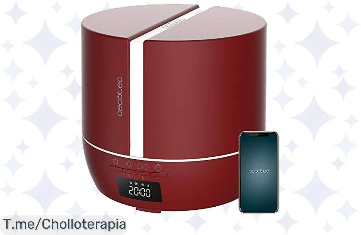 Transforma tu hogar en un paraíso de aromas con el Cecotec Difusor PureAroma 550 Connected a un precio loco, solo por tiempo limitado. ¡Compra ya y disfruta cada día!