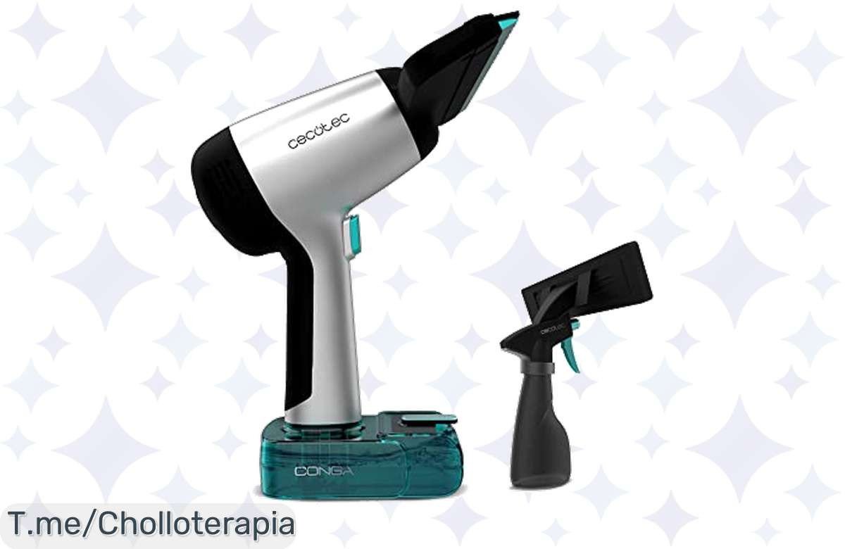 Transforma tu hogar en un santuario resplandeciente con el Cecotec Conga Rockstar 3700, limpieza fácil y hasta 30 minutos de ventanas brillantes. ¡No dejes pasar este super chollo!
