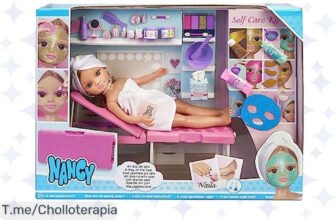 Transforma tu hogar en un spa de ensueño: Set Nancy con toalla, tumbona y mascarillas a precio loco Diversión asegurada para tus peques ¡Compra ya antes que se agoten!