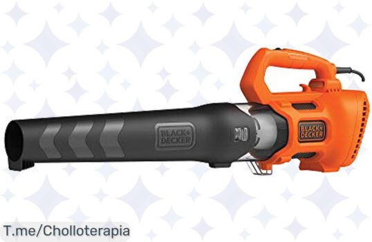 Transforma tu jardín hoy con el soplador de hojas BLACK+DECKER, su potente motor elimina hasta la última hoja y está a un precio loco, ¡aprovéchalo antes que se agote!