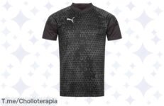 Transforma tu juego con la PUMA teamCUP Training Jersey, un super chollo que destaca en el campo ¡Aprovecha esta oferta única y compra ya antes de que se agote!