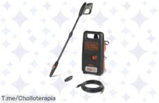 Transforma tu limpieza con la Hidrolimpiadora Black+Decker BXPW1300E a un precio loco, incluye 6 accesorios y es super fácil de usar ¡No te quedes sin esta oferta única!