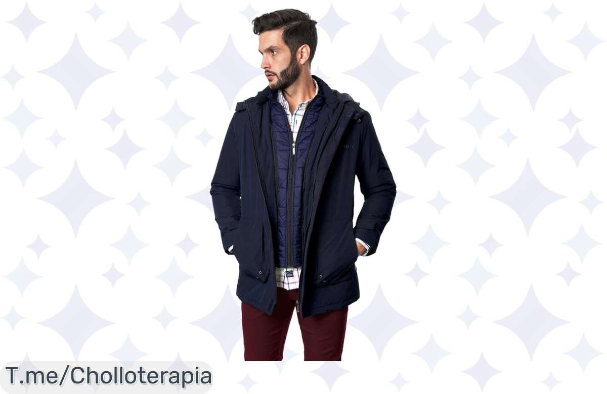 Transforma tu look con el Spagnolo parka, super chollo de diseño cálido y cómodo que te hará destacar. ¡No dejes pasar esta oferta única antes de que se agote!