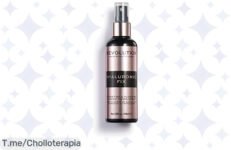 Transforma tu maquillaje con el Spray Fijador Hialurónico de Revolution: hidratación profunda y frescura todo el día a un precio loco ¡Compra ahora esta oferta única y no te lo pierdas!