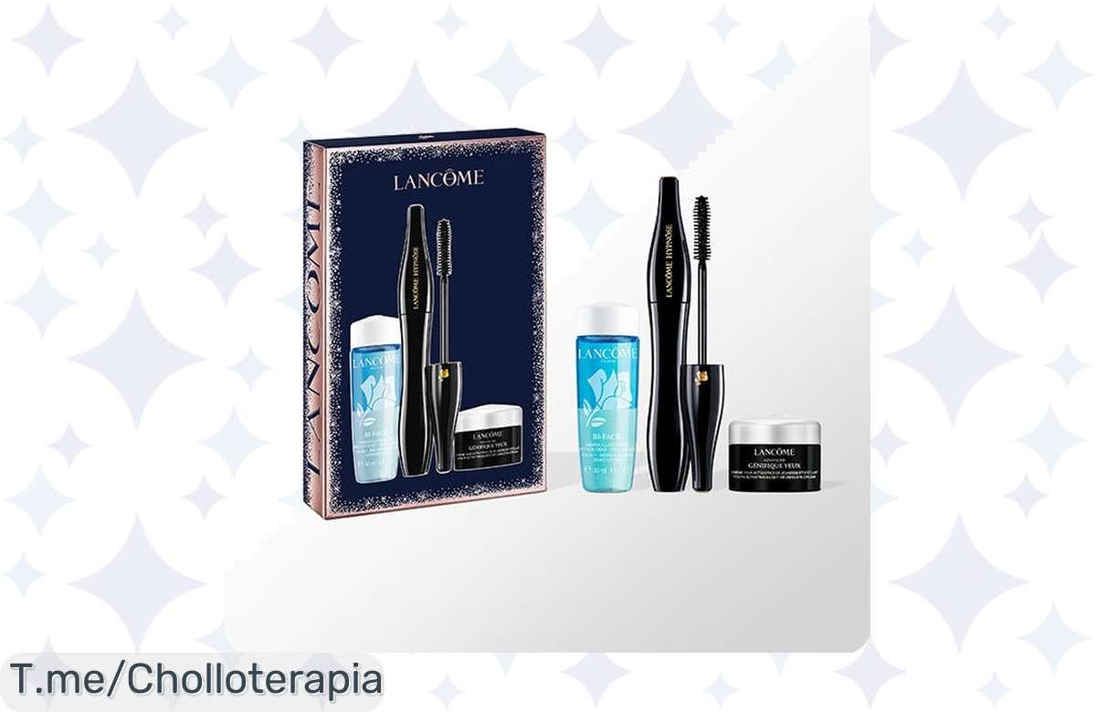 Transforma tu mirada con la máscara de pestañas Lancome Hypnôse: volumen y definición sorprendentes a un precio loco, ¡aprovecha este ofertón antes que se agote!