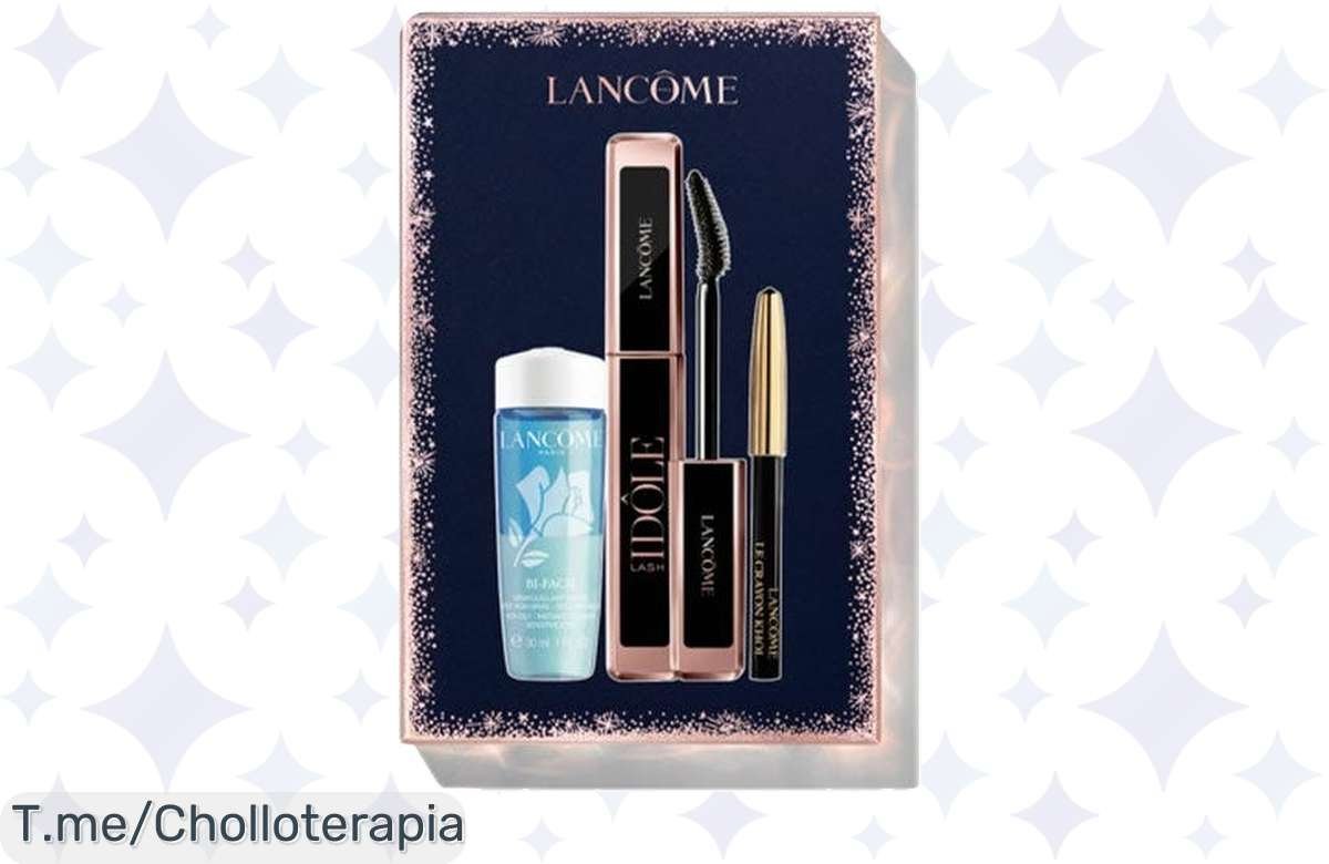 Transforma tu mirada con la máscara de pestañas Lancome Lash Idôle: volumen espectacular y un acabado deslumbrante a precio loco. ¡Consíguela ya antes que se agote!
