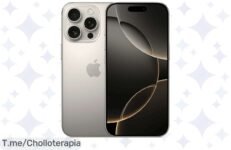 Transforma tu mundo con el iPhone 16 Pro, cámara increíble que hará brillar tus fotos Super chollo limitado, ¡compra ahora antes de que se agote!