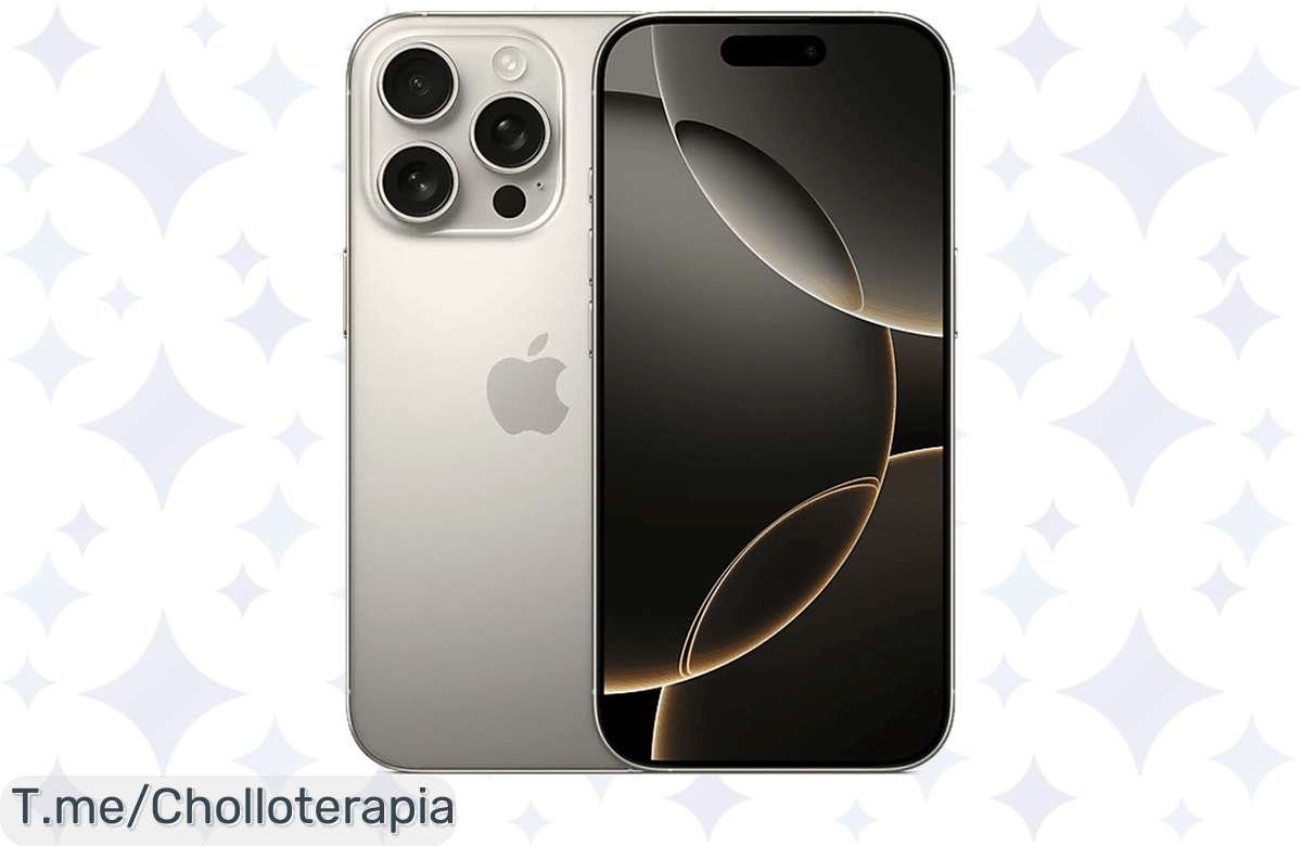 Transforma tu mundo con el iPhone 16 Pro, cámara increíble que hará brillar tus fotos. Super chollo limitado, ¡compra ahora antes de que se agote!