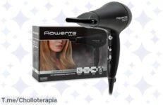 Transforma tu peinado con el secador Rowenta Signature Pro: potencia iónica y resultados de salón al instante ¡No te pierdas este super chollo, actúa ya!