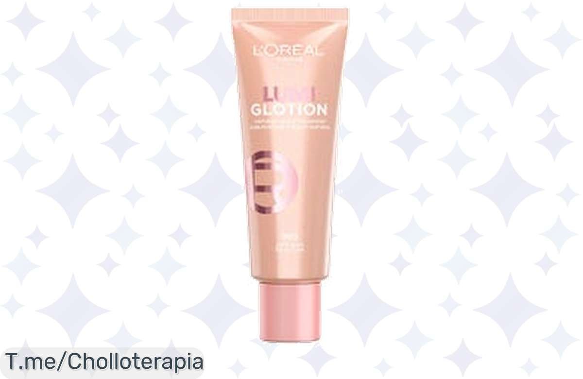 Transforma tu piel al instante con Lumi Glotion de L’OREAL PARIS, el iluminador que te hará brillar. ¡Super chollo limitado! Actúa ya y luce radiante hoy mismo.