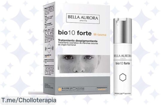 Transforma tu piel con Bella Aurora, el tratamiento antimanchas que necesitas Resultados en 4 semanas a un precio loco ¡No dejes pasar este ofertón limitado!