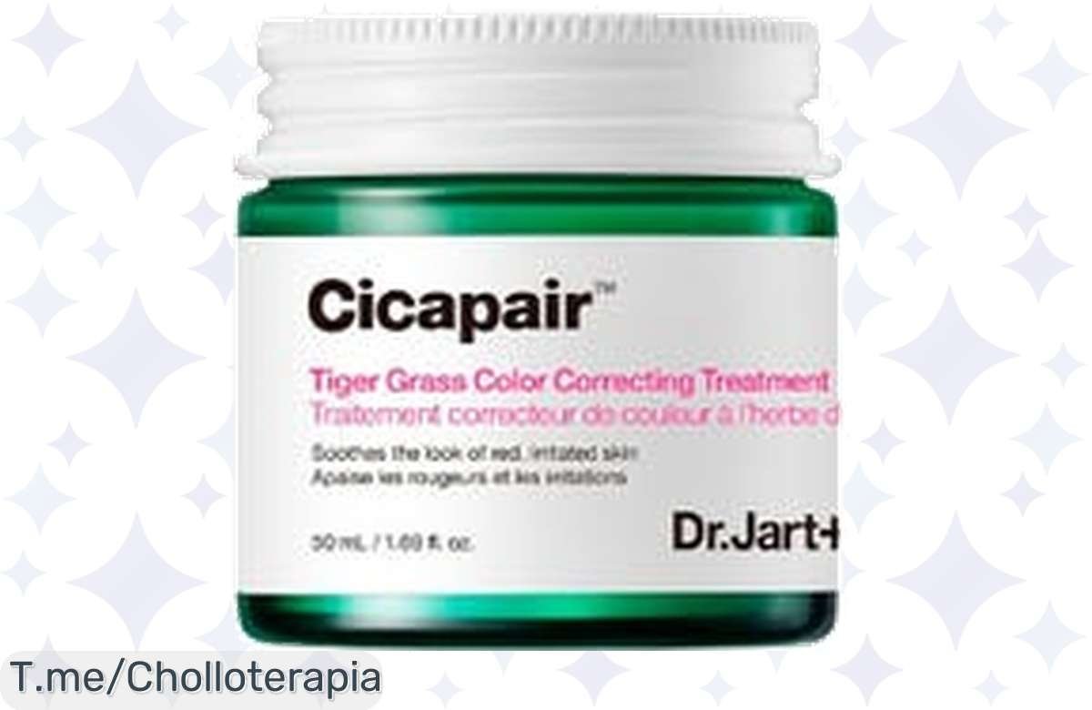 Transforma tu piel con Cicapair Tiger Grass: ¡ofertón que calma y revive tu cutis! No te pierdas este super chollo exclusivo y compra ya antes de que se agote.