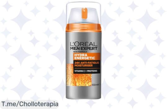 Transforma tu piel con L'Oréal Men Expert y despídete de la fatiga ¡Super chollo para una apariencia fresca! No pierdas esta oferta limitada, actúa ya