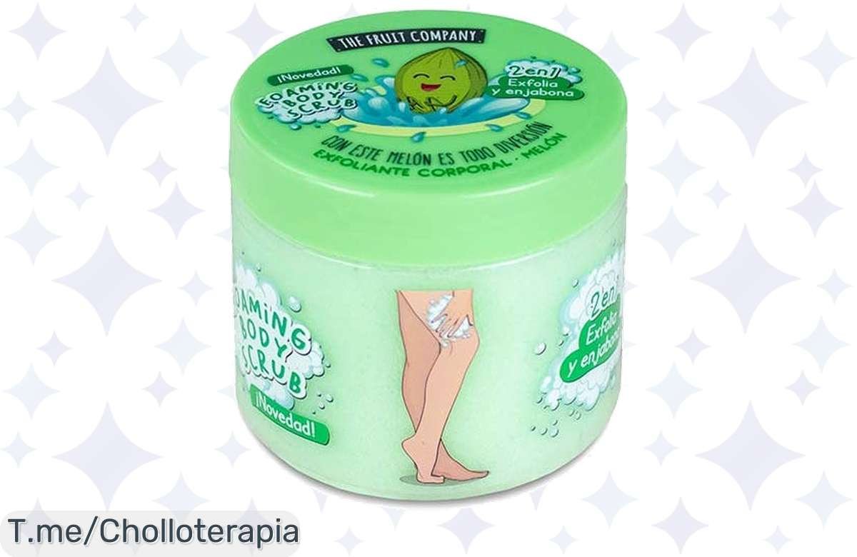 Transforma tu piel con el exfoliante de melón: ¡ofertón nunca visto! Consigue suavidad y luminosidad al instante. Aprovecha esta oportunidad única, ¡compra ahora antes que se agote!