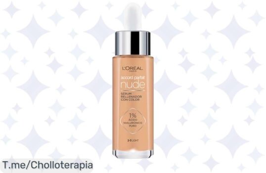 Transforma tu piel con el serum maquillaje de L'Oreal: luminosidad y suavidad en 3 semanas Super chollo para unificar tu tono, ¡compra ahora antes que se acabe!