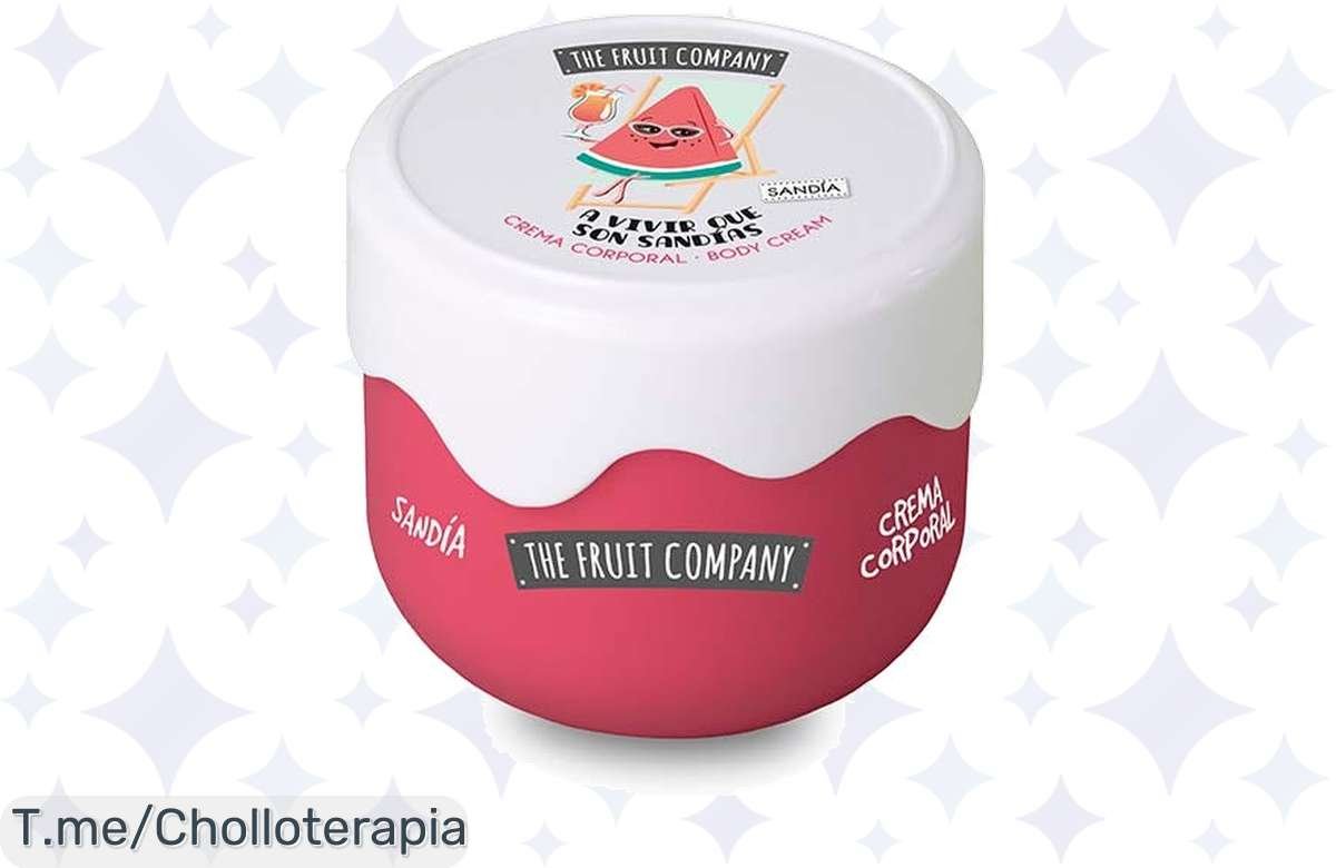 Transforma tu piel con nuestra Crema Corporal Efecto Seda de Sandía: ¡suavidad increíble y aroma delicioso! ¡Aprovecha este super chollo antes que se agote!