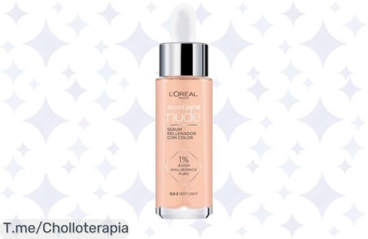 Transforma tu piel en 3 semanas con el milagroso L'Oreal Accord Parfait a un precio loco: ¡hidrata y da luminosidad! Oferta limitada, corre por el tuyo ya