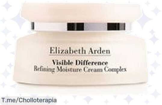 Transforma tu piel en segundos con la crema hidratante Visible Difference de Elizabeth Arden, un super chollo que no puedes dejar escapar ¡Compra ya y luce radiante hoy!
