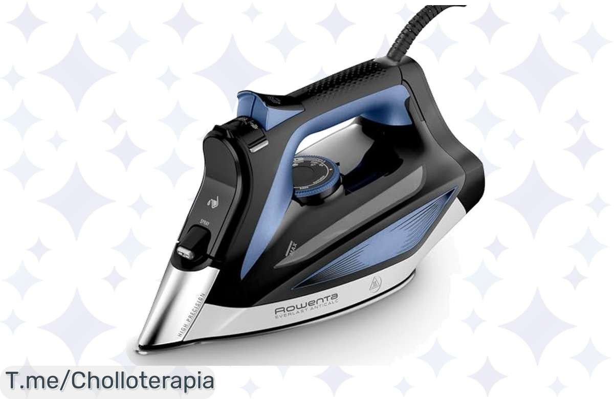 Transforma tu planchado con el golpe de vapor 220 g/min que arrasa arrugas al instante, ¡super chollo por tiempo limitado! No te pierdas este ofertón único.