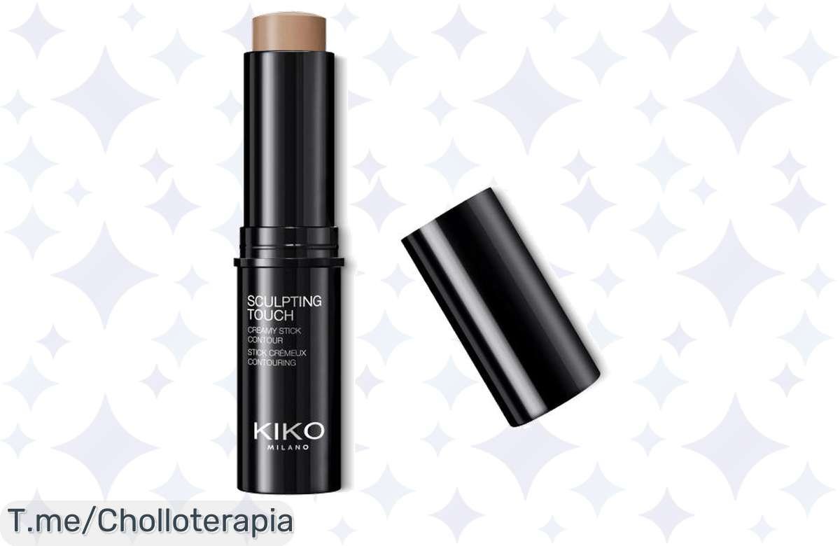 Transforma tu rostro con el Sculpting Touch Creamy Stick Contour de KIKO Milano: ¡un ofertón que te da un acabado mate espectacular! No dejes pasar este chollo, compra ahora y deslumbra.