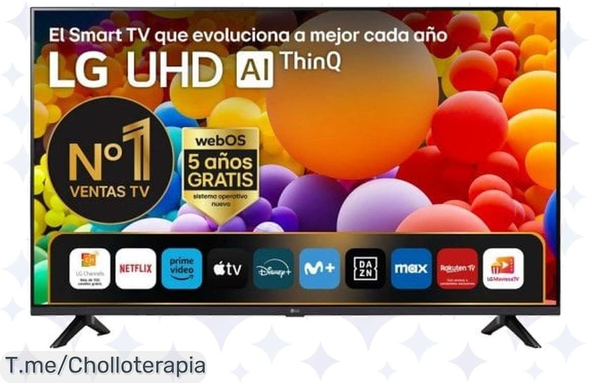Transforma tu sala con el LG 43UT73006LA, pantalla UltraHD 4K que dejará a todos boquiabiertos. No pierdas este ofertón único y hazlo tuyo ya antes de que se agote.