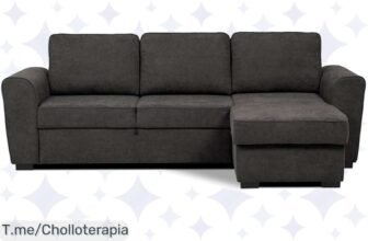 Transforma tu sala con la chaise longue reversible ASTON a un precio loco, el confort que tus visitas merecen ¡No te quedes sin este ofertón limitado!