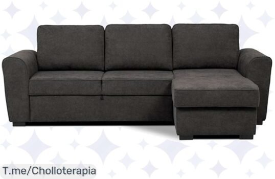 Transforma tu sala con la chaise longue reversible ASTON a un precio loco, el confort que tus visitas merecen ¡No te quedes sin este ofertón limitado!