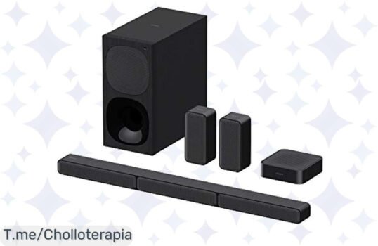 Transforma tu sala en cine con el chollazo Sony HTS40R: sonido envolvente Dolby 51 sin cables, ¡ofertón único que no puedes dejar pasar! Hazlo tuyo ya antes de que se agote